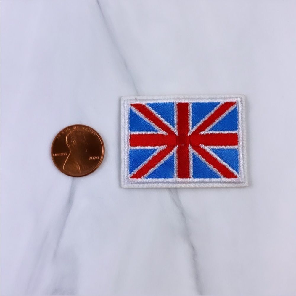UK 🇬🇧 Flag Embroidered Patch - Picture 2 of 3